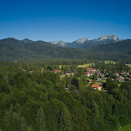 Ferienwohnung Zum Steingarten Krün Esterno foto