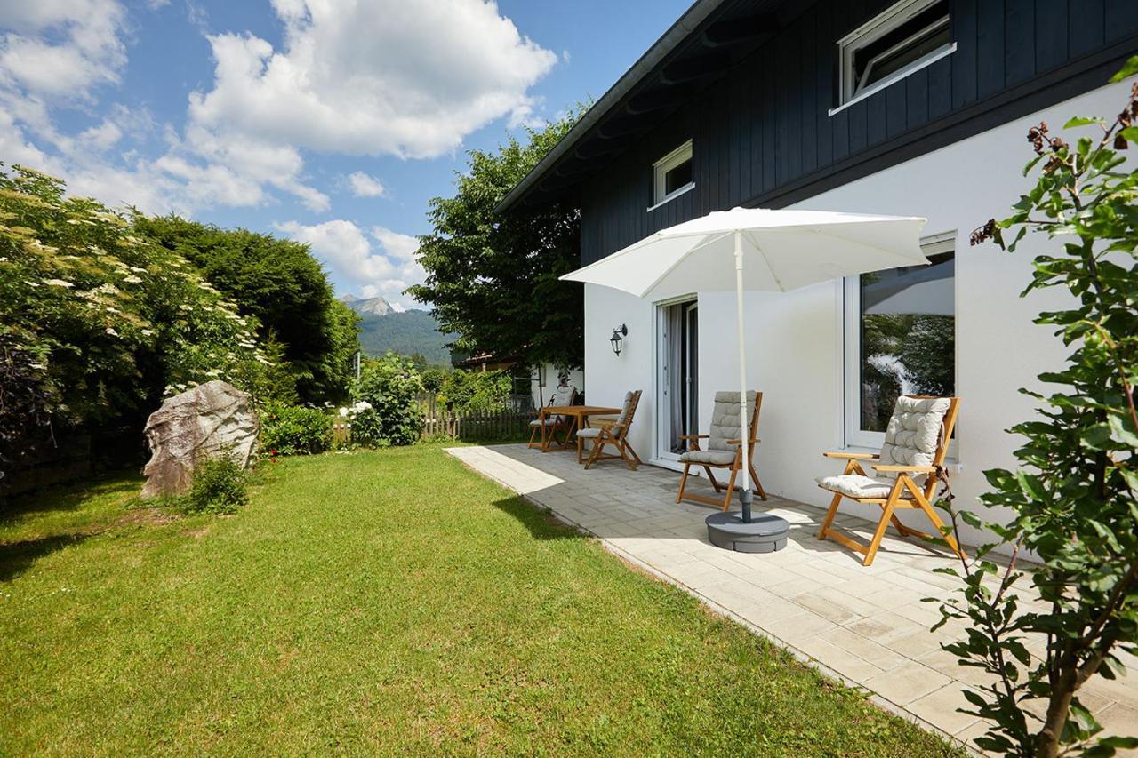 Ferienwohnung Zum Steingarten Krün Esterno foto