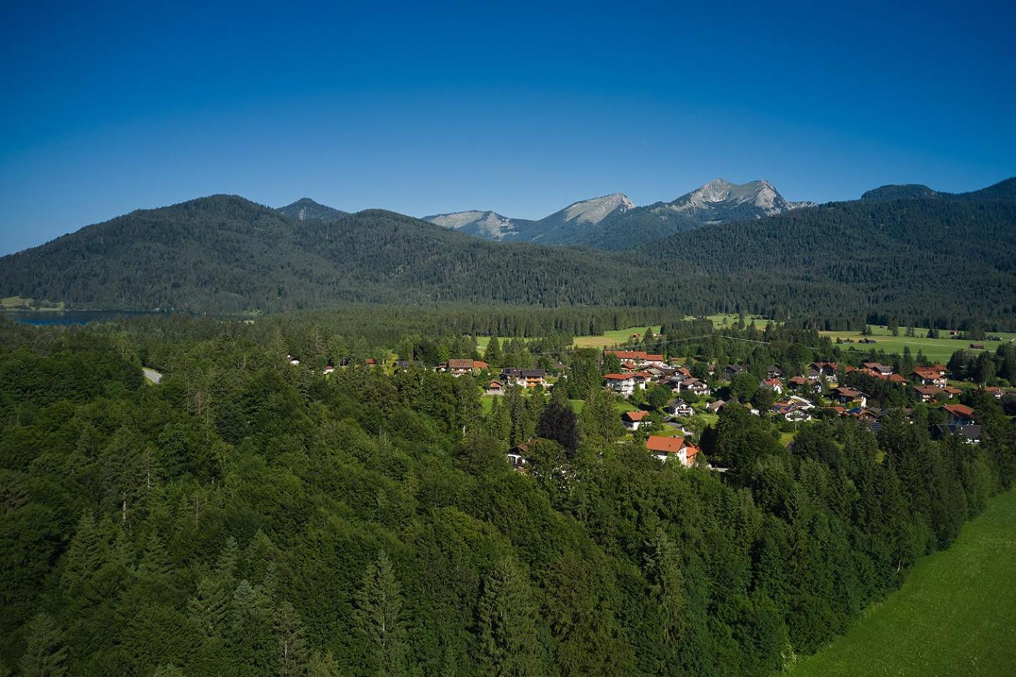 Ferienwohnung Zum Steingarten Krün Esterno foto