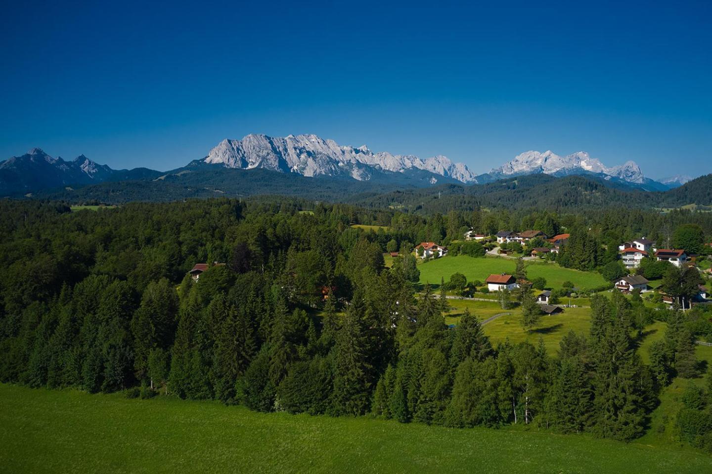 Ferienwohnung Zum Steingarten Krün Esterno foto