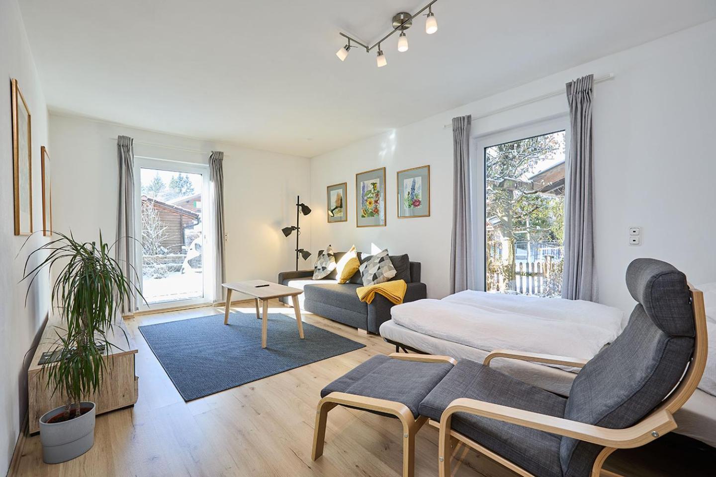 Ferienwohnung Zum Steingarten Krün Esterno foto